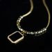 Geometric Necklace For Women, Light Luxury, Niche, Long Exquisite High-end Feeling, Autumn And Winter Sweater Neck_ipsvogv.com