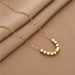 Colorless Small Square Fashionable Necklace For Women, Collarbone Niche Design, Sweater Chain, Trendy Internet Celebrity_ipsvogv.com