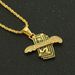 Hip Hop Diamond Angel Wings USD Necklace Nightclub Fashion Men's Pendant_ipsvogv.com