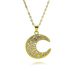 A Variety Of Moon Micro Inlaid Versatile Necklace Pendants Niche Temperament Fashion High End Clavicle Chain Jewelry_ipsvogv.com