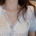 Silver Plated Zircon Charm Female Pendant Instagram Cold Japanese And Korean Versatile Full Diamond Square Geometric_ipsvogv.com