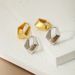 S Sterg Sier Dia Geometric Earrings Light Fashion Retro Style Niche Design Advanced Sense_ipsvogv.com