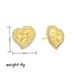 Women’s Jewelry Set Fashion Copper Plated Real Gold/white GoldSweet Style Heart Shaped Micro Inlaid Zircon Earrings High End Light Luxury Earrings_ipsvogv.com