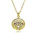 Necklace Micro Inlaid Zircon New Arrival Dog Paw Cat Paw Hot Selling Accessories Women's Versatile Clavicle Chain Zircon Necklace Pendant_ipsvogv.com