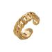 Ins Cuban Chain Titanium Steel Color Preserved Matte Gold Trendy Exquisite Personalized Street Hip Hop Men's And Women's_ipsvogv.com