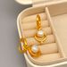 Freshwater pearl earrings with niche design, exquisite temperament, and ear accessories_ipsvogv.com