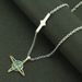 Personalized Diamond Inlaid Planet Cosmic Necklace Trend INS Fashion Brand Men's and Women's Punk Titanium Steel_ipsvogv.com
