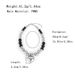 Simple Big Round Bead Heart Necklace Stitching Color Love Heart Necklace Jewelry_ipsvogv.com