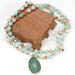 Crystal 8mm Round Beads Tiger Eye Stone Blue Stone Natural Stone Sweater Chain Necklace Female Handmade_ipsvogv.com