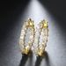 Cao Shi's New Luxury And High Grade Zircon Fine With Earrings, Female Style Copper Plating, Fashion Earrings_ipsvogv.com