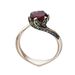 Sanjie Creative Shaped Women's New Rose Gold Inlaid With Red Zircon Ring_ipsvogv.com