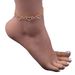Jewelry Light Luxury Hollow Love Anklet Fashion Shiny Hole Rhinestone Anklet for Women_ipsvogv.com