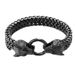 Men's Fashion Stainless Titanium Steel Hip Hop Style Wolf Head Bracelet Personality Trendy Cool Hand Jewelry_ipsvogv.com