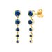 Women's Jewelry S925 Silver Needle Chain With Diamond Earrings And Earrings Creative And Versatile Simple Zircon Micro Inlaid Earring Accessories_ipsvogv.com