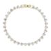 Golden Heart Shaped White Oil Drop Bracelet Niche Design Fashion Trend Ladies Bracelet_ipsvogv.com