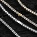 Men's Jewelry Smooth Spring Buckle Tennis Chain Tennis Chain Copper Inlaid Zircon Single Row Chain Hip Hop Full Diamond Necklace_ipsvogv.com