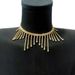 Fashion ladies tassel full diamond necklace niche light luxury temperament necklace niche creative new clavicle necklace for women_ipsvogv.com
