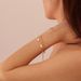 Women's Jewelry Retro Bracelet Female Stainless Steel Niche Light Luxury Freshwater Pearl Stacking Simple And Versatile Titanium Steel Bracelet_ipsvogv.com