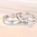 Silver Plated Simulated Pair Wedding Props For A Lifetime Couple Ring_ipsvogv.com