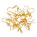 Stainless Steel With Bead Spring, Hook, Ear Ring, DIY Jewelry Hook Accessories, Genuine Gold Electroplating Accessories_ipsvogv.com