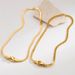 Men And Women's Jewelry Titanium Steel Snake Bone Chain Magnetic Buckle Necklace Fashionable Simple Exaggerated Clavicle Chain High End Necklace_ipsvogv.com