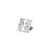 Square Full Diamond Square Diamond Earrings For Women Korean Version Simple Fashion Small Earrings Popular Temperament Gold Earrings_ipsvogv.com