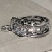 Jewelry Fashion Creative Zircon Women's Gold Plated Disc Ring_ipsvogv.com