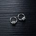 Men's Jewelry Circle Earrings Stainless Steel Personality Trend Retro Fashion Titanium Steel Earrings_ipsvogv.com