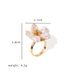 Natural Pearl Niche, High-end, Floral, Light Luxury, Niche Ring, Cool Style, Elegant Accessory_ipsvogv.com