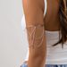 Jewelry Punk Adjustable Metal Hanging Chain Tassel Ring Holiday Style Beach Open Arm Bracelet_ipsvogv.com