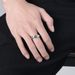 INS neutral cold style diamond titanium steel rotating ring to relieve stress and anxiety stainless steel hand jewelry_ipsvogv.com