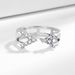 Korean Version Of Instagram Light Luxury Style, Niche Letter Design, High-end Texture, Personalized Zircon Open Index_ipsvogv.com