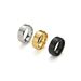 Men's Jewelry Brushed Matte Ring Titanium Steel Jewelry 8MM Simple Glossy Mirror Polished_ipsvogv.com