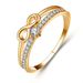 Cao Shi Agete Style Handjewelry Women's Number 8 Infinite Plating Rose Gold Engagement Wedding Ring_ipsvogv.com