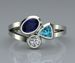 New Personalized And Beautiful Irregular Tricolor Stone Ring_ipsvogv.com