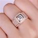 Exaggerated Full Diamond Fashion With Live Mouth Korean Edition Big Men's Ring Jewelry_ipsvogv.com