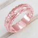 Carved Rose Blossom Wedding Anniversary Gift Ring Women's Jewelry_ipsvogv.com