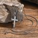 Men's Jewelry Cross Pendant Necklace Steel Fashion Accessories_ipsvogv.com