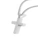 necklace men's three row zircon cross hip hop pendant men's trendy hiphop popular accessories_ipsvogv.com