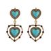 Turquoise Earrings Hot Sale Geometric Vintage Earrings High End New_ipsvogv.com