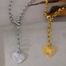 Romantic Heart Rose Pendant Declaration Stainless Steel Trendy Necklace Metal Collar_ipsvogv.com