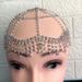 Fashion hair accessories full of diamonds personalized tassel rhinestone mesh headdress female model all match trendy accessories_ipsvogv.com