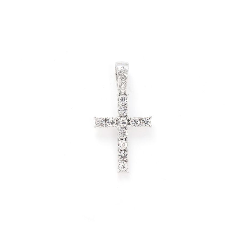 New Cross Necklace For Women With A Sense Of Luxury, Simple Luxurious, Niche Design, Pendant, Women's And Accessories_ipsvogv.com