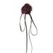 Mini Silk Gothic Neck Flower Ultra-fine Velvet Ribbon Choker Necklace_ipsvogv.com
