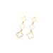 【 Full body titanium steel 】 Lucky grass tassel minimalist style cold men's and women's earrings, personalized_ipsvogv.com