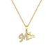 】 Love 【 Mama Fashionable Light Luxury Temperament Gorgeous Full Diamond Necklace Women's Versatile Clavicle Chain 【 】_ipsvogv.com