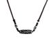 New Chinese Style Xizang Agate Beads Necklace Men's Fashion Simple Versatile Buddha Cotton And Linen Accessories High_ipsvogv.com