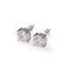 Women's Jewelry Classic Round Large Zircon Hip Hop Earrings 925 Silver Needle Fashion Earrings_ipsvogv.com