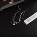 Niche Design Double-layer Hollow Silver Heart Bracelet For Women, Cold High-end Style, Simple And Non Fading Wristband_ipsvogv.com