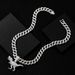 Necklace Hip Hop Dinosaur Animal Personality Men's Pendant Jewelry Set With Water Diamonds_ipsvogv.com